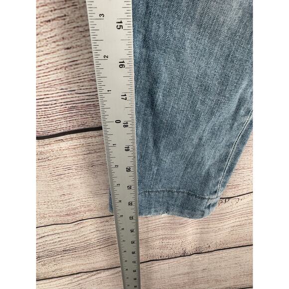 Diesel Eazee Relaxed Boyfriend Low Waist Jeans Womens 27x32 Blue Light Wash - Picture 12 of 12